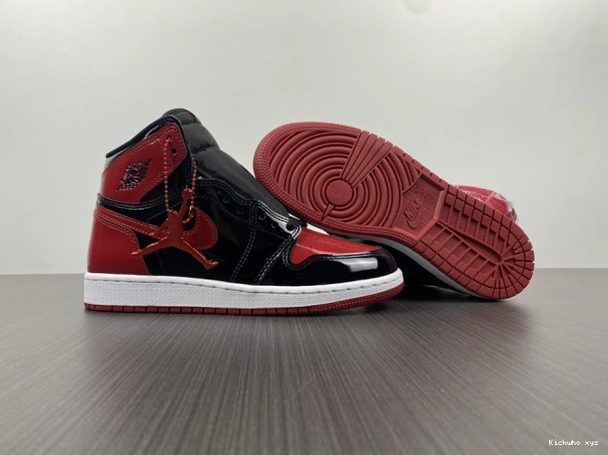 OG 555088-063 Patent High Bred 1 Air Jordan 0622
